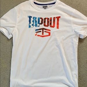 USA Tap out shirt, never warn